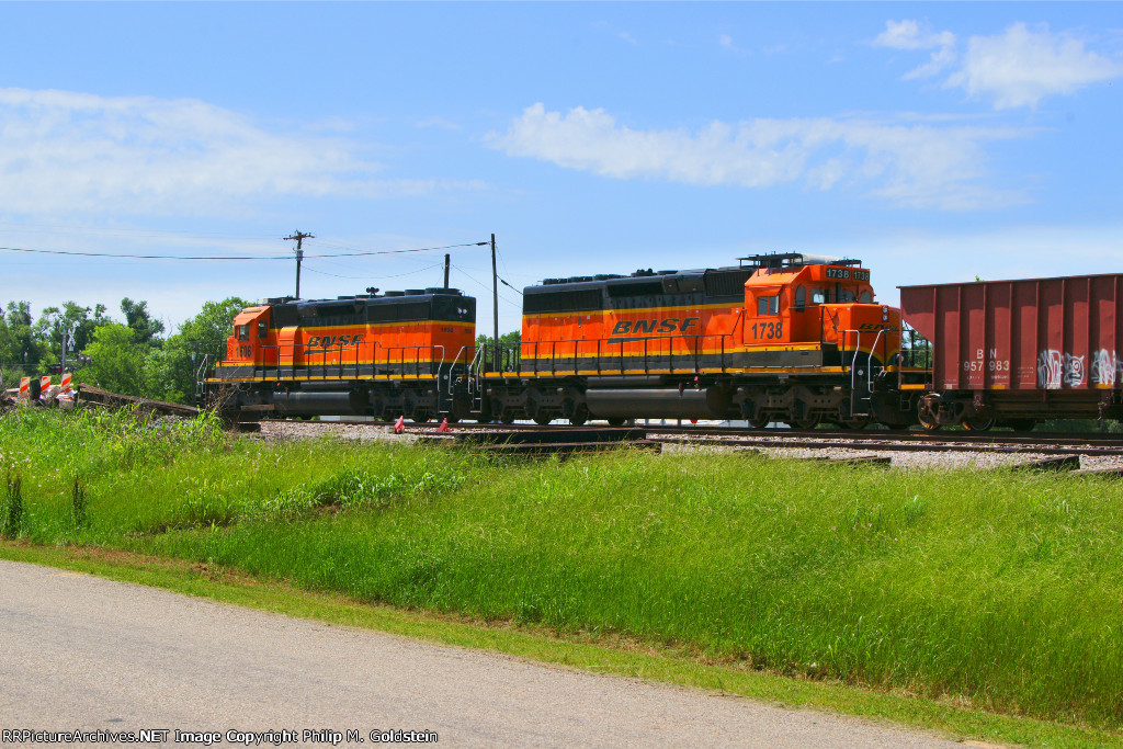 BNSF 1738, 1606